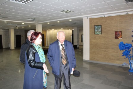 Валерий Кузовлев в Центре культурного развития Грязинского района