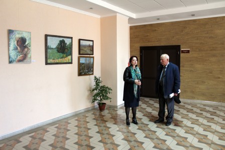 Валерий Кузовлев в Центре культурного развития Грязинского района