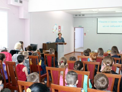 В День защиты детей юным читателям липецкой библиотеки рассказали об их правах